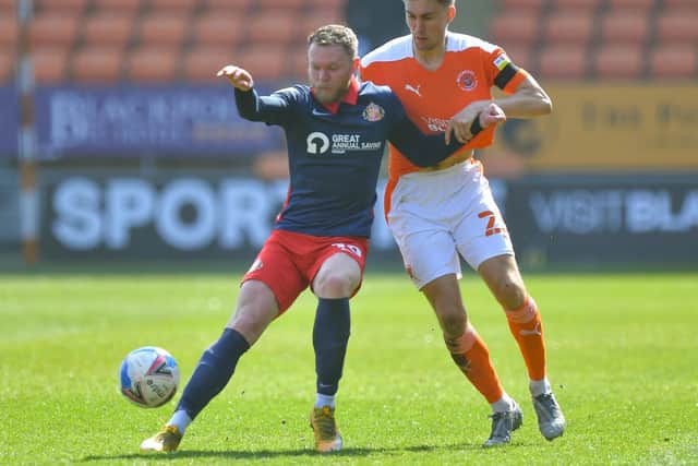 Blackpool's break has enabled Daniel Gretarsson to continue his return from injury