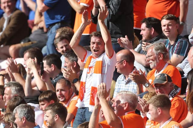 Blackpool fans were praised for their support at Bournemouth last month
