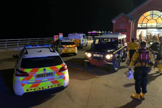 Lifeboat crews helped to rescue multiple people on the Fylde coast. (Credit: RNLI Blackpool)