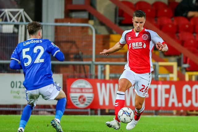 Fleetwood Town loanee Callum Johnson Picture: Sam Fielding/PRiME Media Images Limited