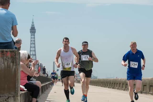 It means the Prom will be closed to both traffic and pedestrians for 6 miles from Little Bispham to Squires Gate on Sunday (September 12). Pic: Fylde Coast Runners