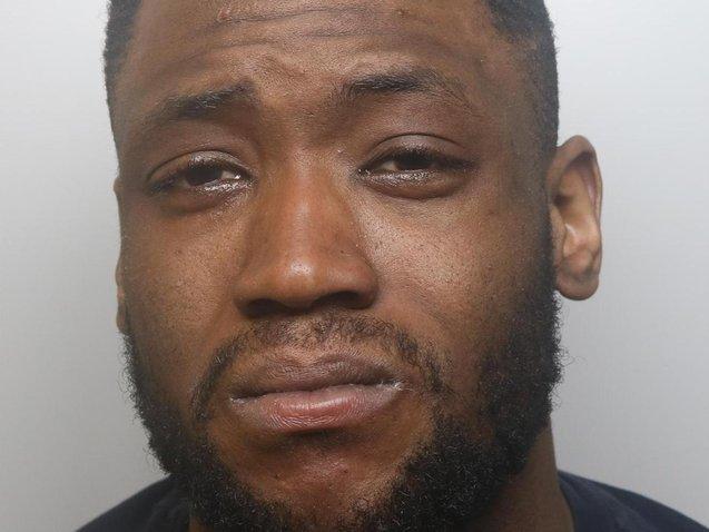 Jonathan Ndombasi was jailed for eight years.