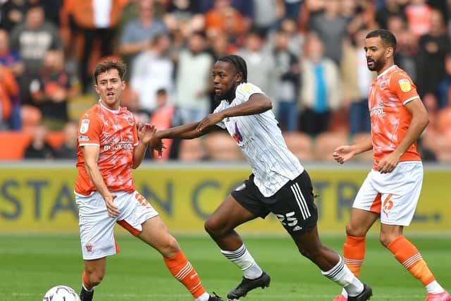 Wintle was in impressive form on his Blackpool debut on Saturday