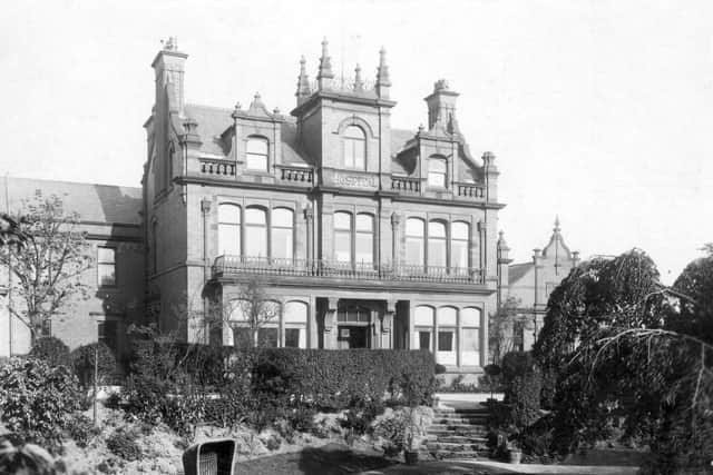 The old Victoria Hospital on Whitegate Drive which opened in August 1894