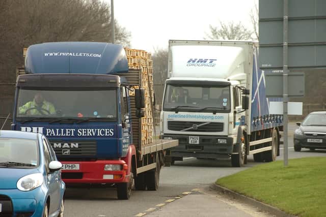 Businesses across Lancashire say the shortage of truck drivers is hitting commerce