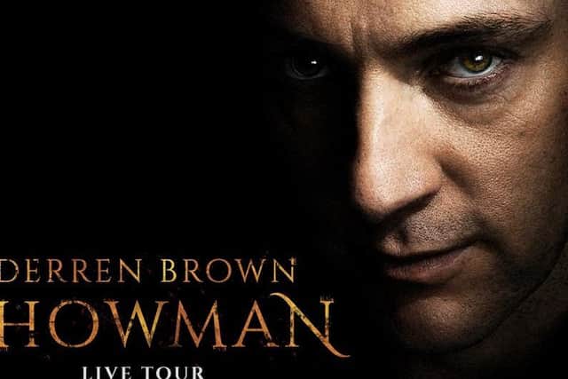 Derren Brown's Showman tour comes to the Opera House for two nights from October 1.