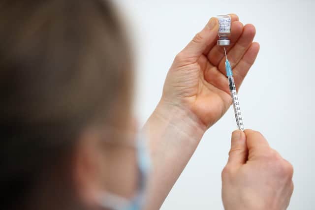 Children in England aged 12 to 15 will be offered their first dose of a Pfizer vaccine from Monday (September 20).