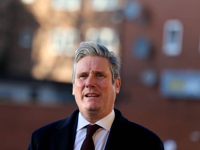 Labour leader Sir Keir Starmer