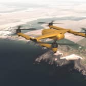 An artist's impression of the drone under development