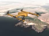 An artist's impression of the drone under development