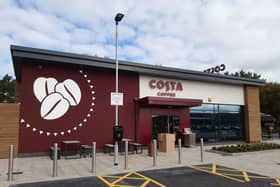 The new Costa at Squire's Gate retail park