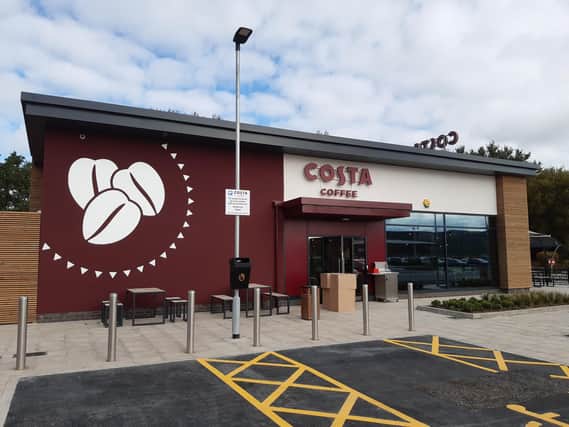The new Costa at Squire's Gate retail park