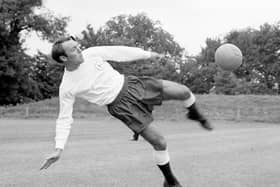 File photo dated 19-05-1967 of Jimmy Greaves, top scorer for Tottenham Hotspur, seen here in training ahead of the FA Cup final at Wembley stadium against his former club Chelsea. Pic: PA Wire/PA Images