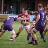 Flanker Phill Mills was in fine try-scoring form for Fylde at Huddersfield