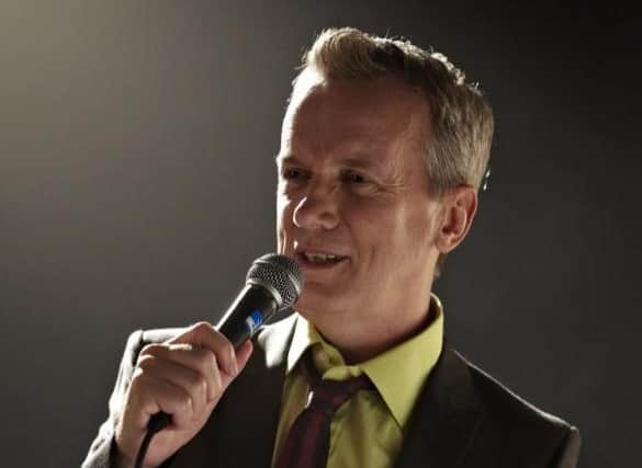 Comedian Frank Skinner will perform his Showbiz show in Blackpool next month