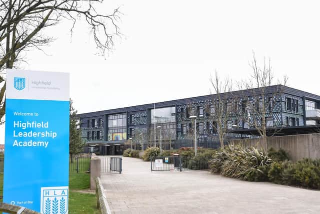 Education watchdog Ofsted said leaders at Highfield Leadership Academy in Highfield Road were "transforming the school for pupils" when it was inspected in July.