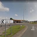 Police and paramedics were called to West View roundabout in Fleetwood at around 12pm yesterday (Monday, September 20) after a woman reportedly collapsed in the road after suffering a seizure. Pic: Google