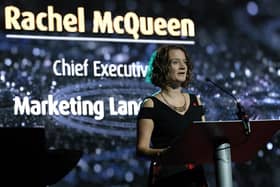 Rachel McQueen at the Lancashire Tourism Awards 2019