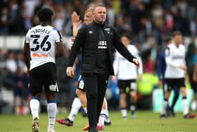 Wayne Rooney saw Derby County placed into administration