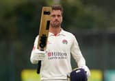 Lancashire’s Dane Vilas after hitting the winning runs after day three of the County Championship Division One match against Hampshire at Aigburth