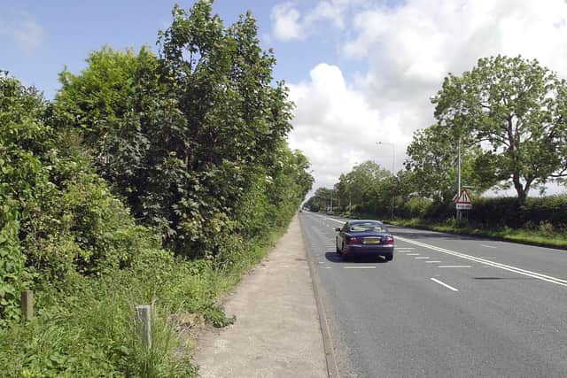 The A583 was one of the roads highlighted by police as being dangerous