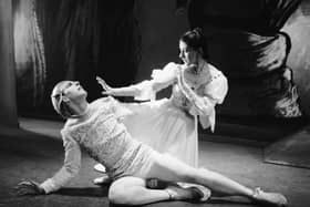Robert Helpmann and Margot Fonteyn in ‘The Quest’, performed by the Sadler’s Wells Ballet. Photo: Getty Images