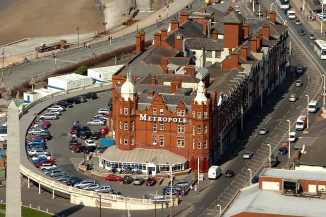 Asylum seekers have moved into the Metropole Hotel on the Promenade