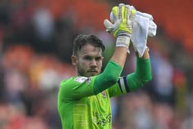 Maxwell kept another clean sheet during Blackpool's win against Barnsley at the weekend