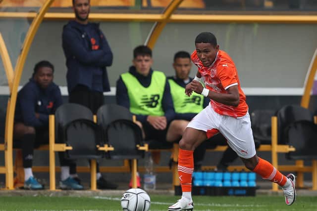 Demetri Mitchell was Blackpool's outstanding player in pre-season before injury struck