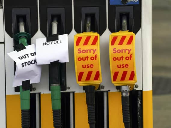 Petrol shortage