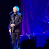 Michael Bolton on stage at Blackpool Opera House