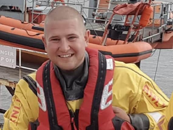Daryl Randles, of Fleetwood RNLI, has passed out as a coxswain