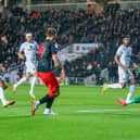 Ged Garner scored his and Fleetwood's second at MK Dons