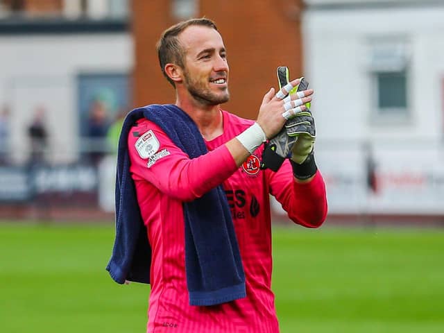 Alex Cairns would like more clean sheets but says Fleetwood are playing exciting football