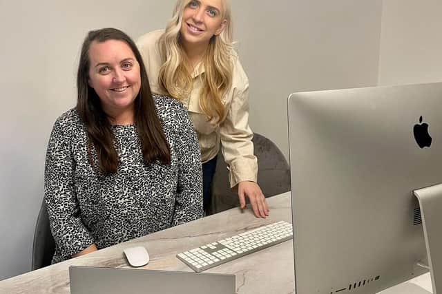 Code Galaxy Business Manager Sarah Moynes (seated) and Creative Director Mary Speakman are encouraging more young people into the digital and technology sector.