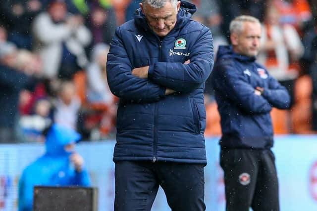 Blackburn boss Tony Mowbray