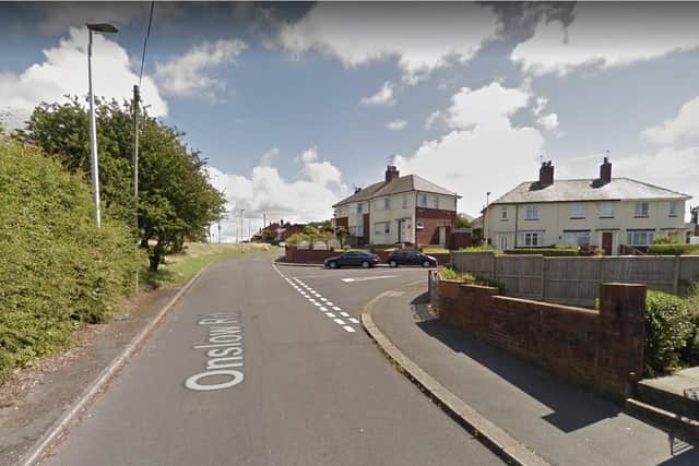 Onslow Road, Layton where the couple were robbed.