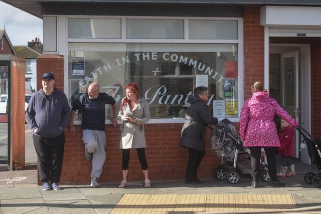 Volunteers at food bank The Pantry in Fleetwood are expecting an increase in the number of residents using the service after Universal Credit is cut by £20 a week.  Pic: Daniel Martino/JPI Media
