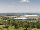 The Samlesbury site where the new digital warfare centre will be based.