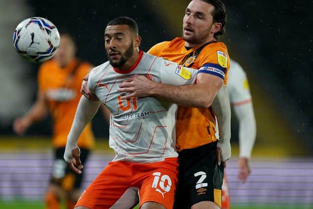 Keshi Anderson has started all but one of Blackpool's Championship games this season