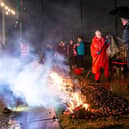 The Trinity Hospice firewalk 2021