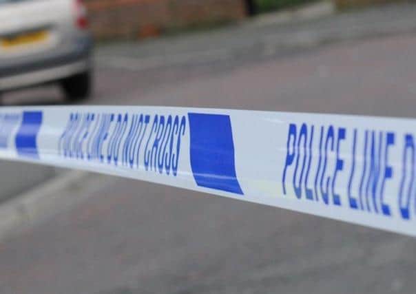 A man was taken to hospital after a car smashed into a home in Staining Old Road, Poulton.