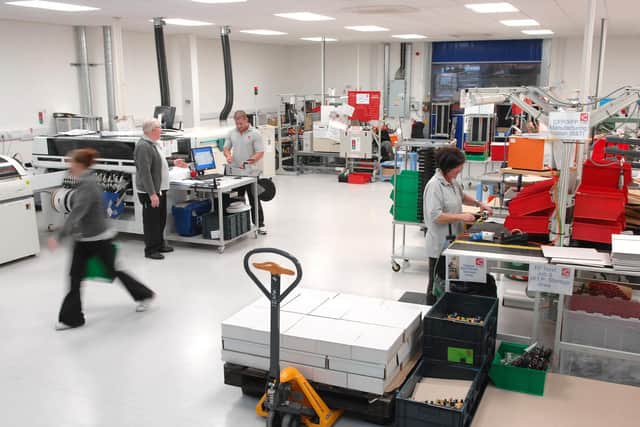 Manufacturing firms in the county have reported an uptick in business in the latest QES survey