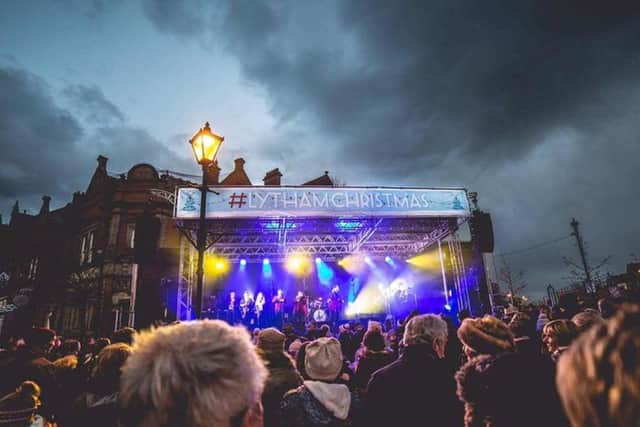 Entertainment galore at a Lytham Christmas switch-on