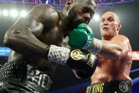 Tyson Fury produced a dominant display last time out against Deontay Wilder. Picture: Top Rank