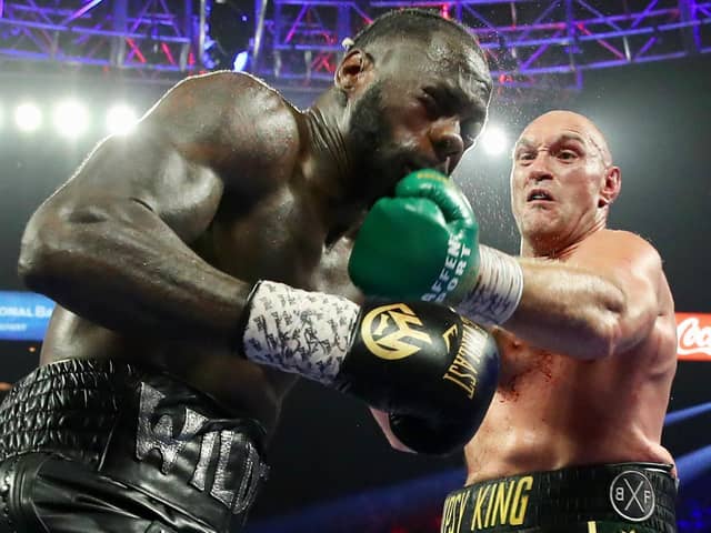 Tyson Fury produced a dominant display last time out against Deontay Wilder. Picture: Top Rank