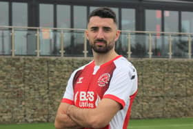 A returning face of Conor McLaughlin at Poolfoot. Credit: FTFC.