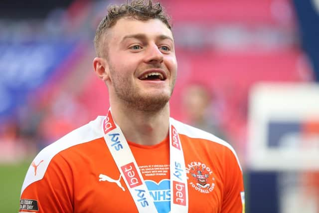 Embleton helped the Seasiders win promotion from League One last season