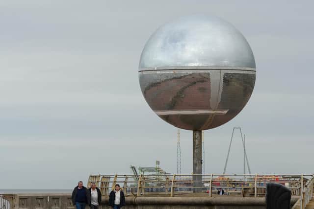 The Mirror Ball project will be completed soon, says Blackpool Council
