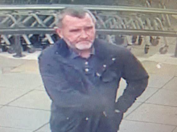 Blackpool Police have asked for help in identifying the pictured man.